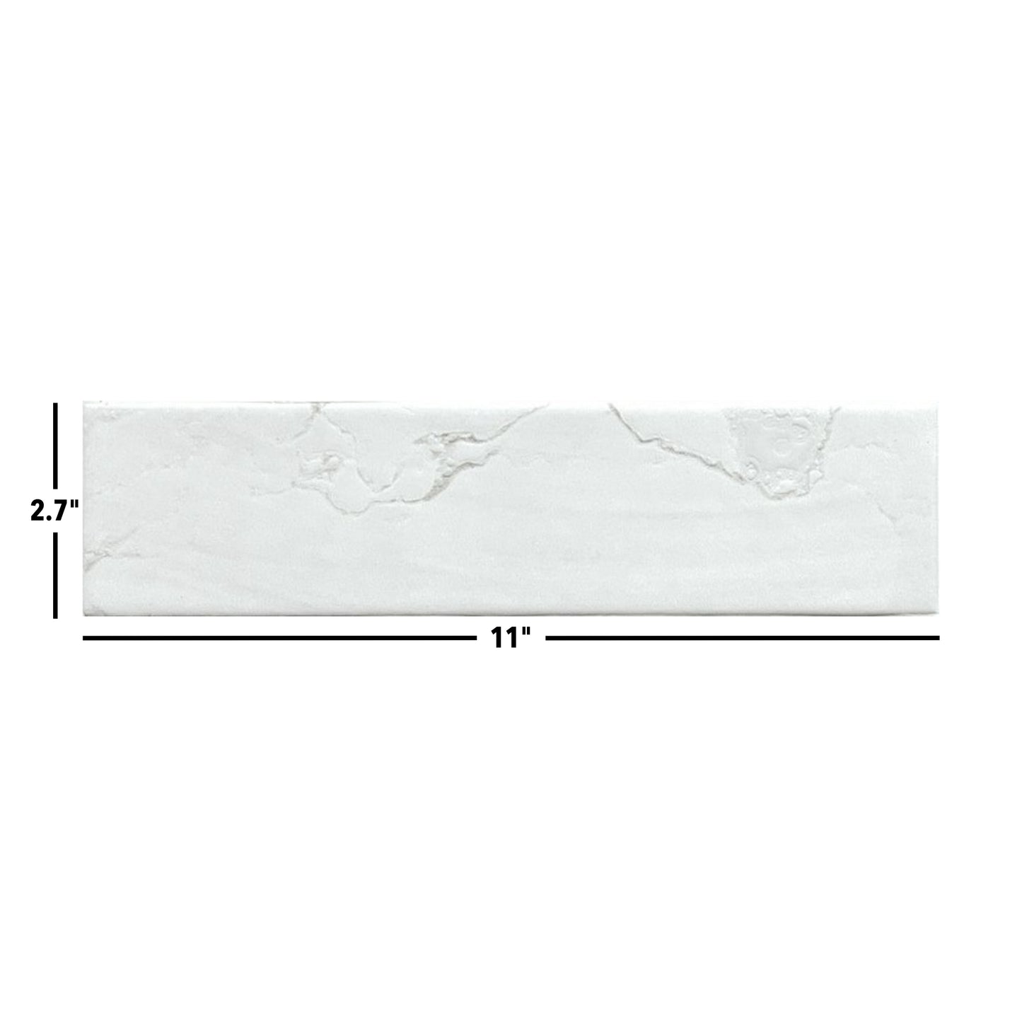 Omega | 3"x11" Porcelain Marble Look Wall Tile