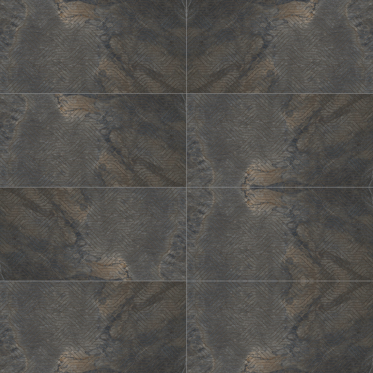 Bergen | 12"x24" Porcelain Stone Look Floor & Wall Tile