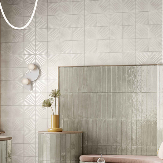 Auralis | 8"x8" Porcelain Deco Floor & Wall Tile