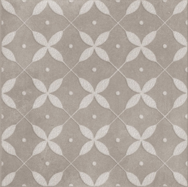Amaras | 8"x8" Porcelain Zucchero Deco Floor & Wall Tile