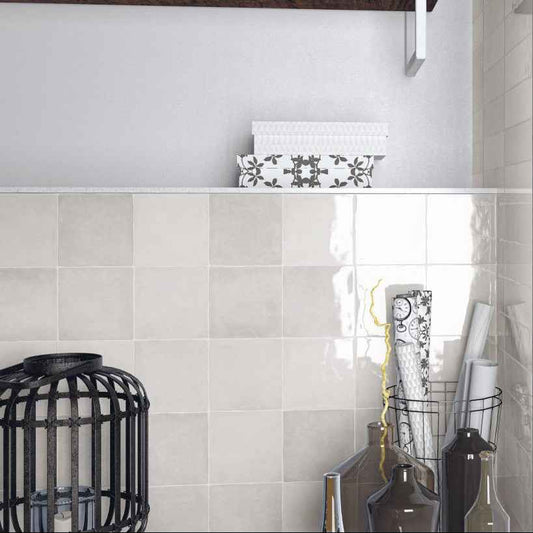 Moos Zellige | 5"x5" Ceramic Zellige Wall Tile