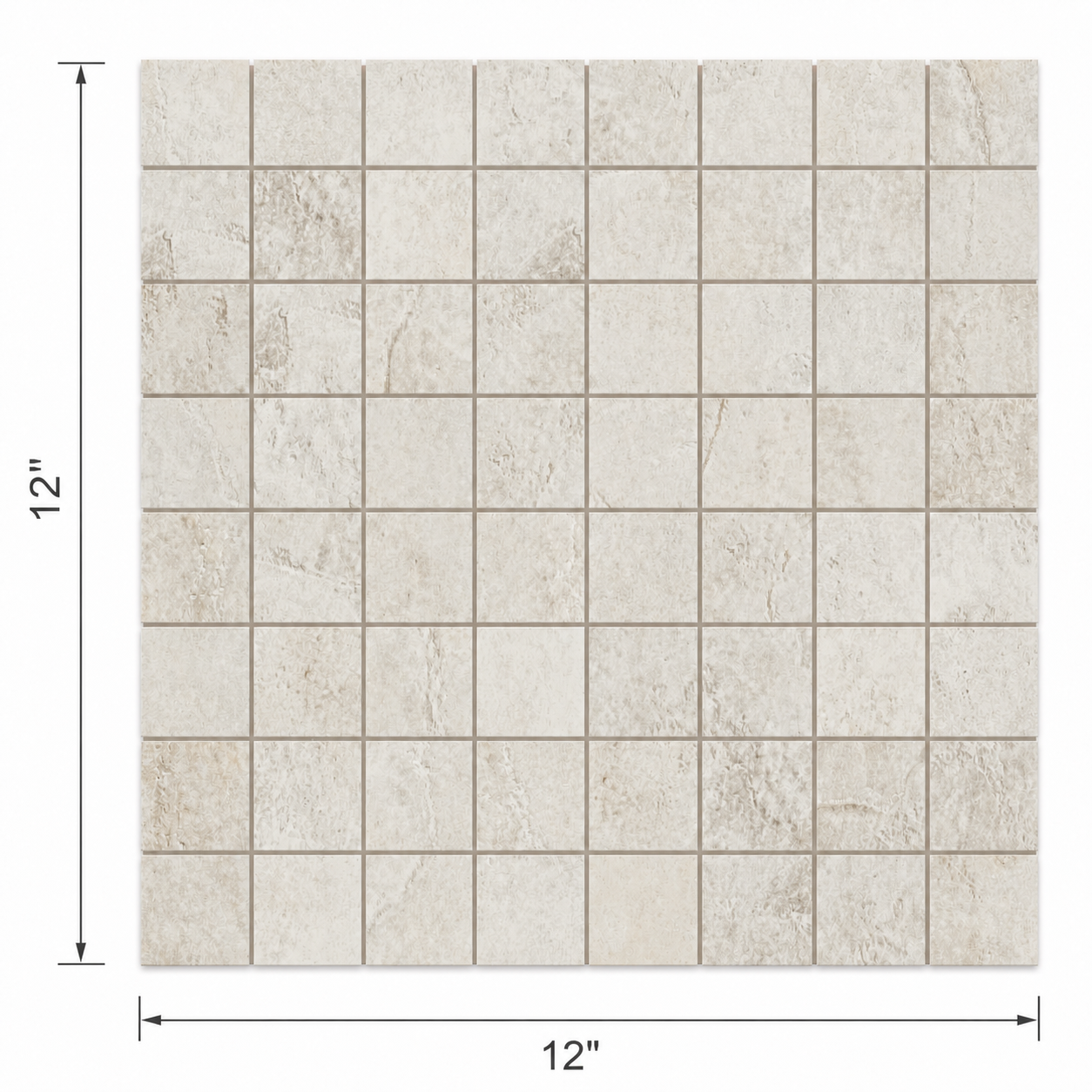 Bergen | 1"x1" Porcelain Mosaic Floor & Wall Tile