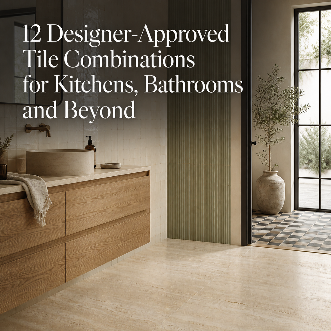 12 Designer-Approved Tile Combinations for Kitchens, Bathrooms and Beyond