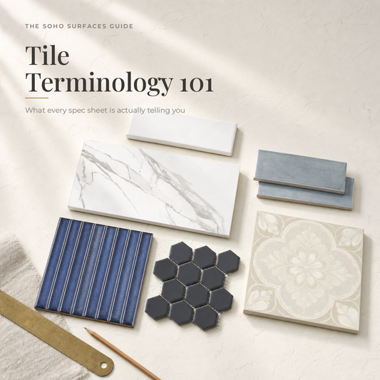Tile Terms 101: What Those Specs Are Actually Telling You