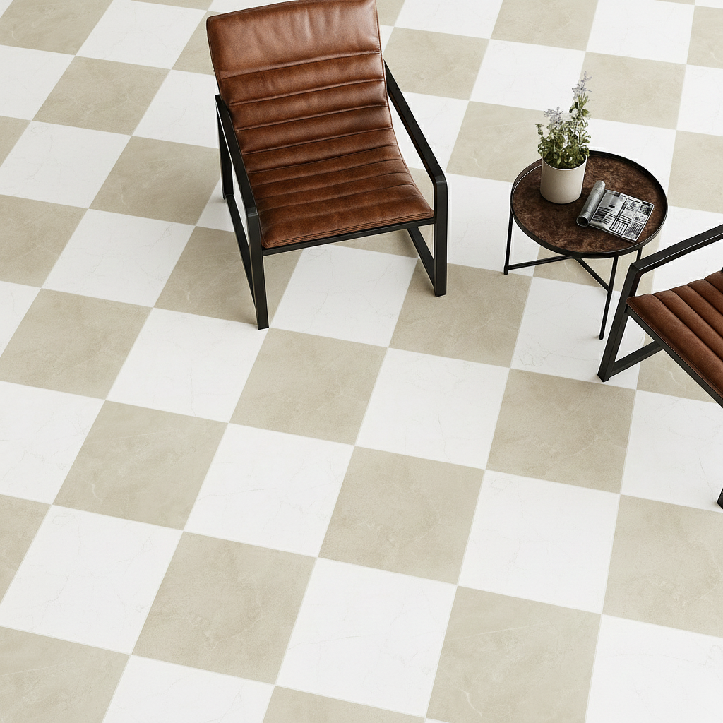 CHECKERBOARD TILE