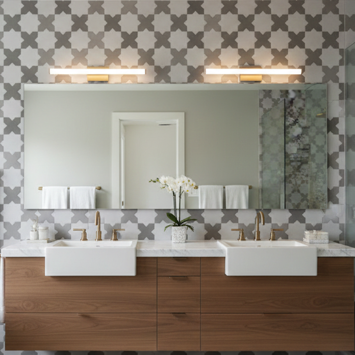 STAR AND CROSS TILE
