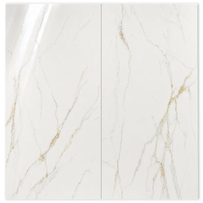 Dream | 24"x48" Calacatta Gold Porcelain Marble Look Floor & Wall Tile