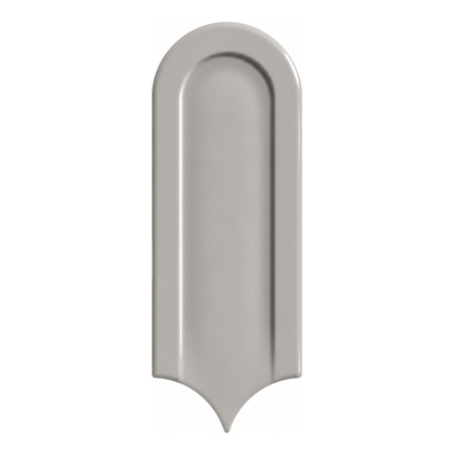 Gala | 3"x8.5" Elongated Beveled Fan Ceramic Wall Tile