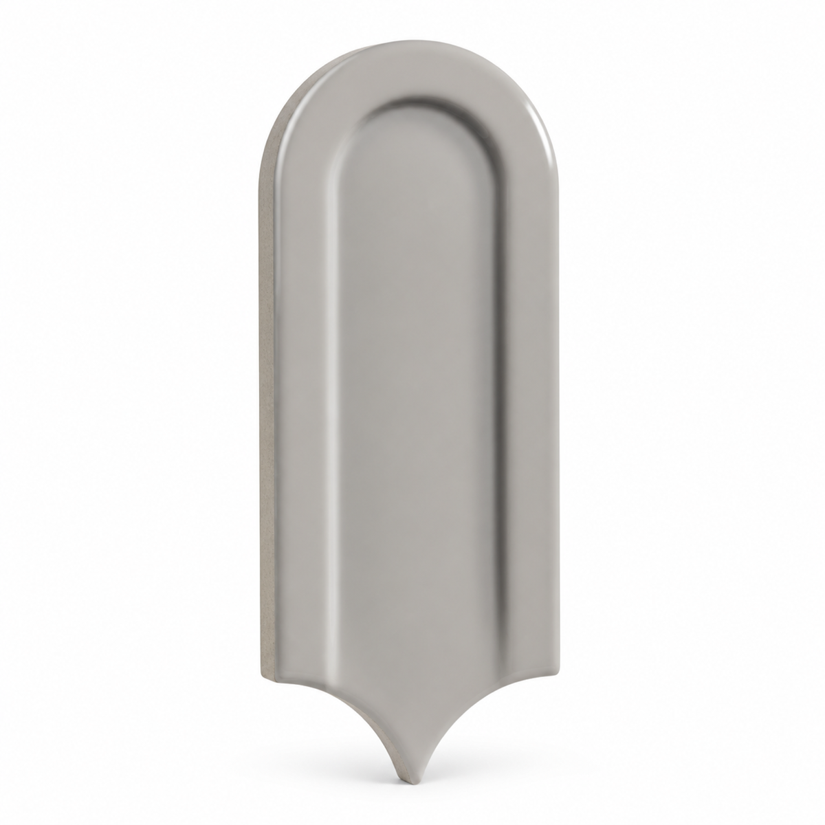 Gala | 3"x8.5" Elongated Beveled Fan Ceramic Wall Tile