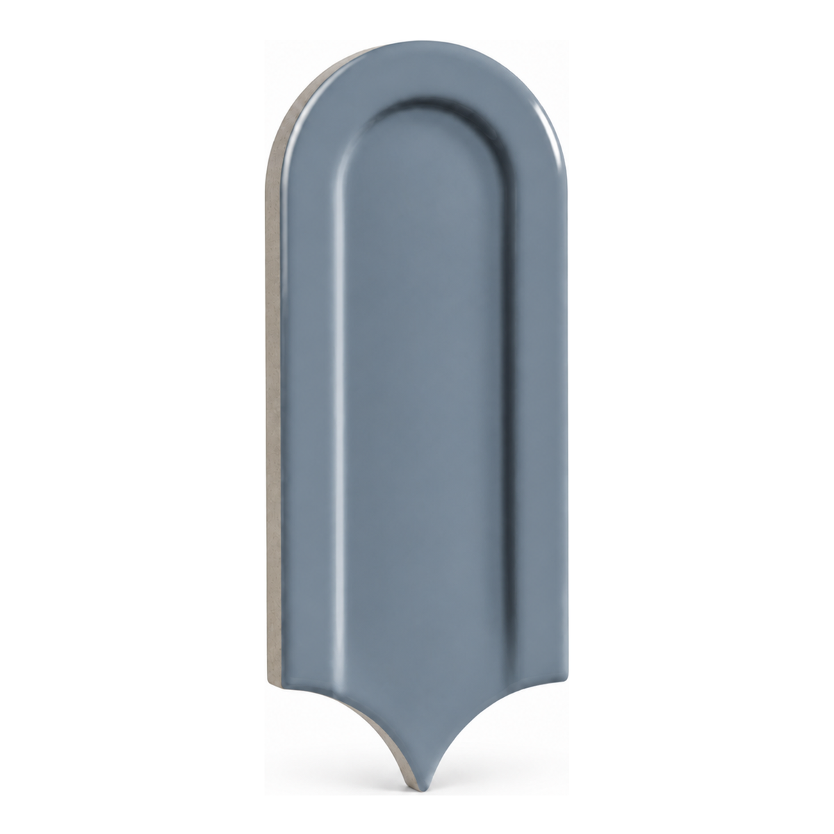 Gala | 3"x8.5" Elongated Beveled Fan Ceramic Wall Tile