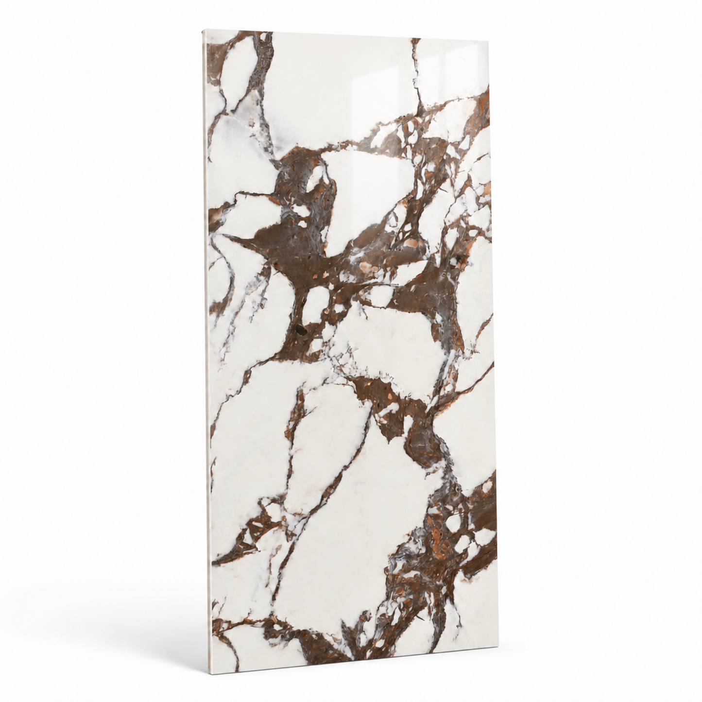 Marmi de Rosso | 12"x24" Marble Look Porcelain Floor & Wall Tile
