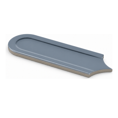 Gala | 3"x8.5" Elongated Beveled Fan Ceramic Wall Tile