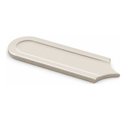 Gala | 3"x8.5" Elongated Beveled Fan Ceramic Wall Tile