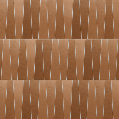 Bamboo | 2.5"x9" Porcelain Trapezoid Floor & Wall Tile