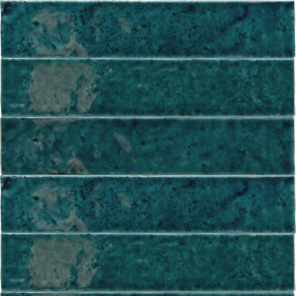 Meora | 2.5"x13" Ceramic Handmade Look Crackle Wall Tile