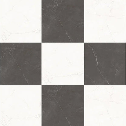 Sophia Checkerboard | 12"x12" Porcelain Marble Look Floor & Wall Tile