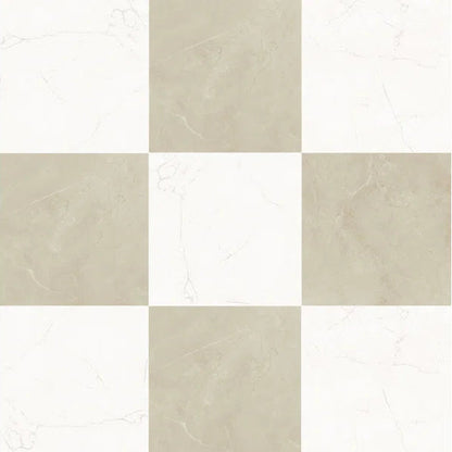 Sophia Checkerboard | 12"x12" Porcelain Marble Look Floor & Wall Tile
