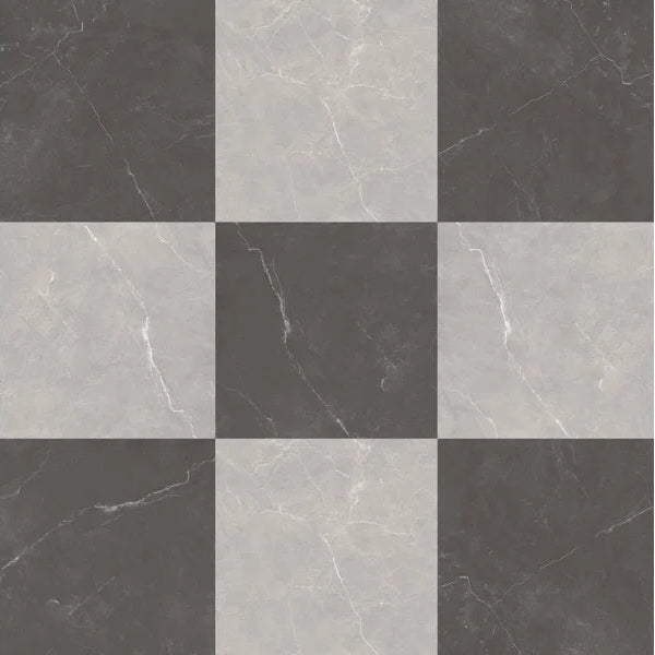 Sophia Checkerboard | 12"x12" Porcelain Marble Look Floor & Wall Tile