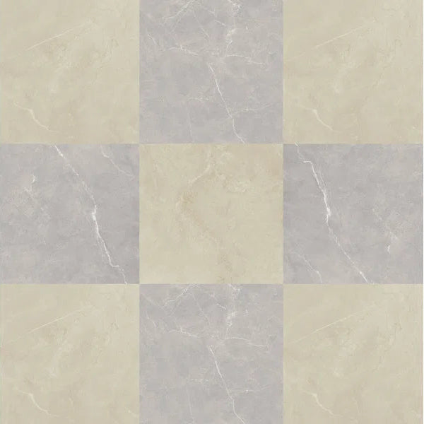 Sophia Checkerboard | 12"x12" Porcelain Marble Look Floor & Wall Tile