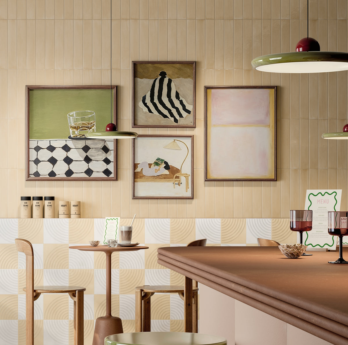 Auralis | 8"x8" Porcelain Deco Floor & Wall Tile