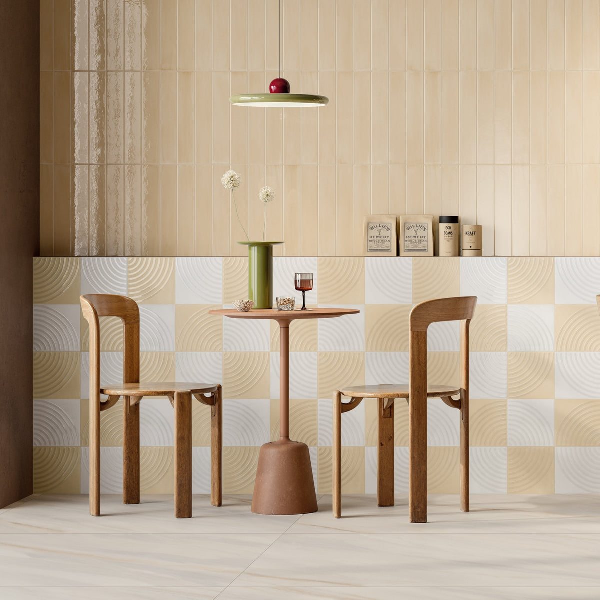Auralis | 8"x8" Porcelain Deco Floor & Wall Tile