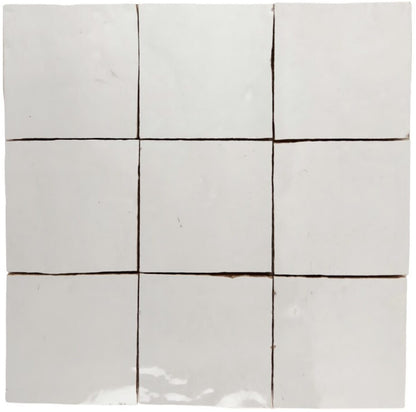 Atlas Zellige | 4"x4" Terracotta Wall Tile