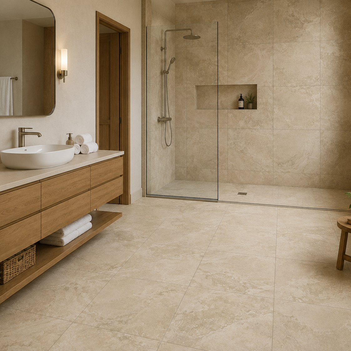 Roma | 24"x24" Porcelain Stone Look Floor & Wall Tile