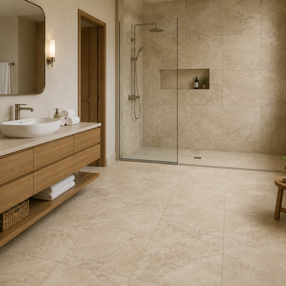 Roma | 24"x24" Porcelain Stone Look Floor & Wall Tile