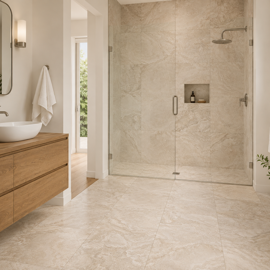Roma | 24"x24" Porcelain Stone Look Floor & Wall Tile