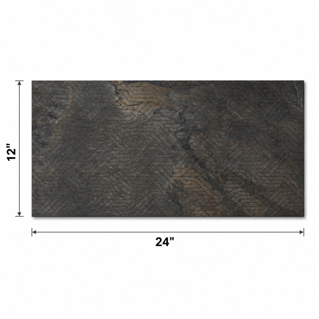 Bergen | 12"x24" Porcelain Stone Look Floor & Wall Tile