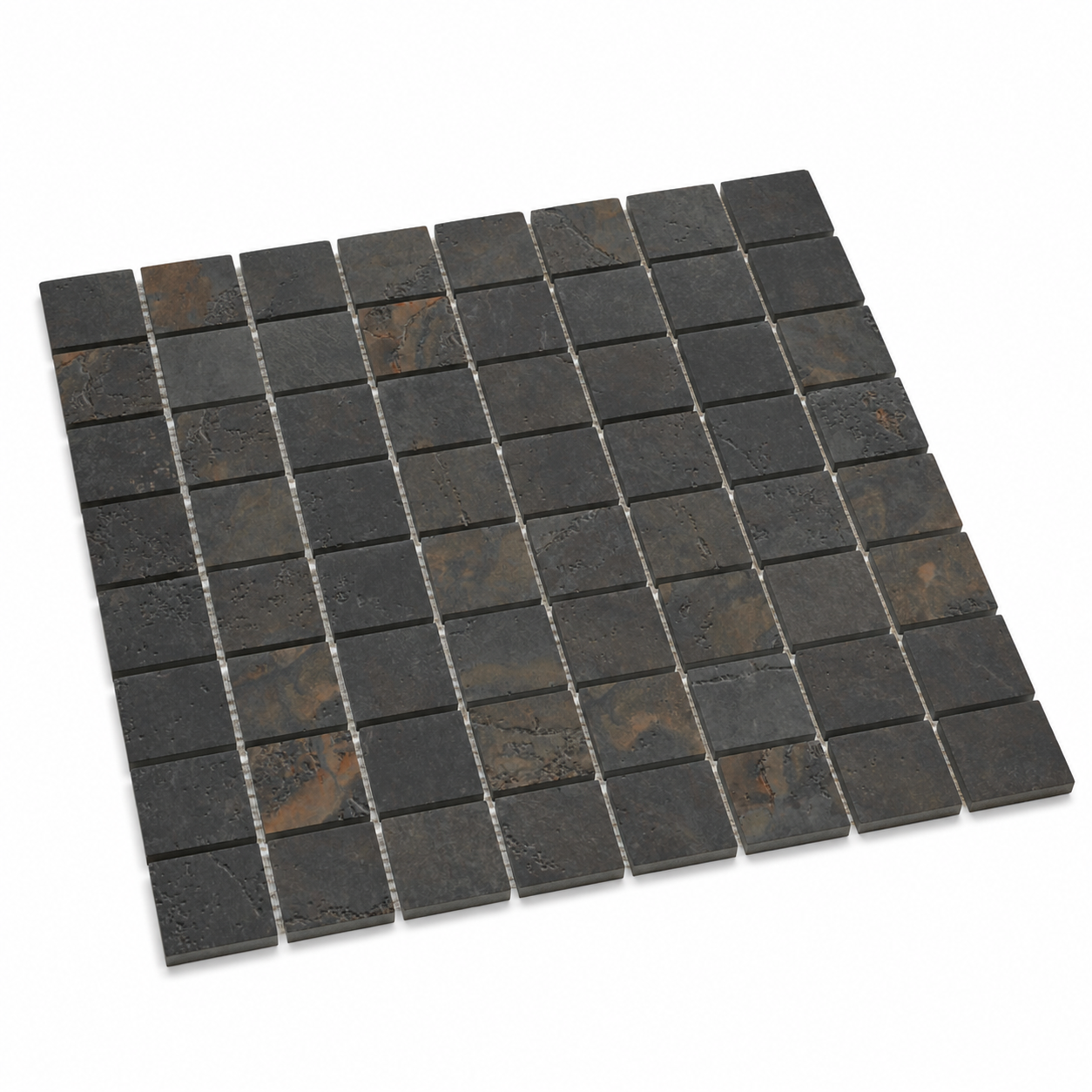 Bergen | 1"x1" Porcelain Mosaic Floor & Wall Tile