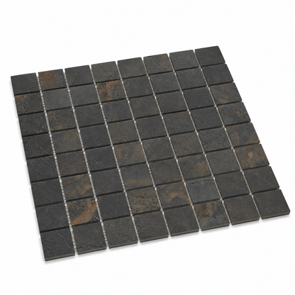 Bergen | 1"x1" Porcelain Mosaic Floor & Wall Tile