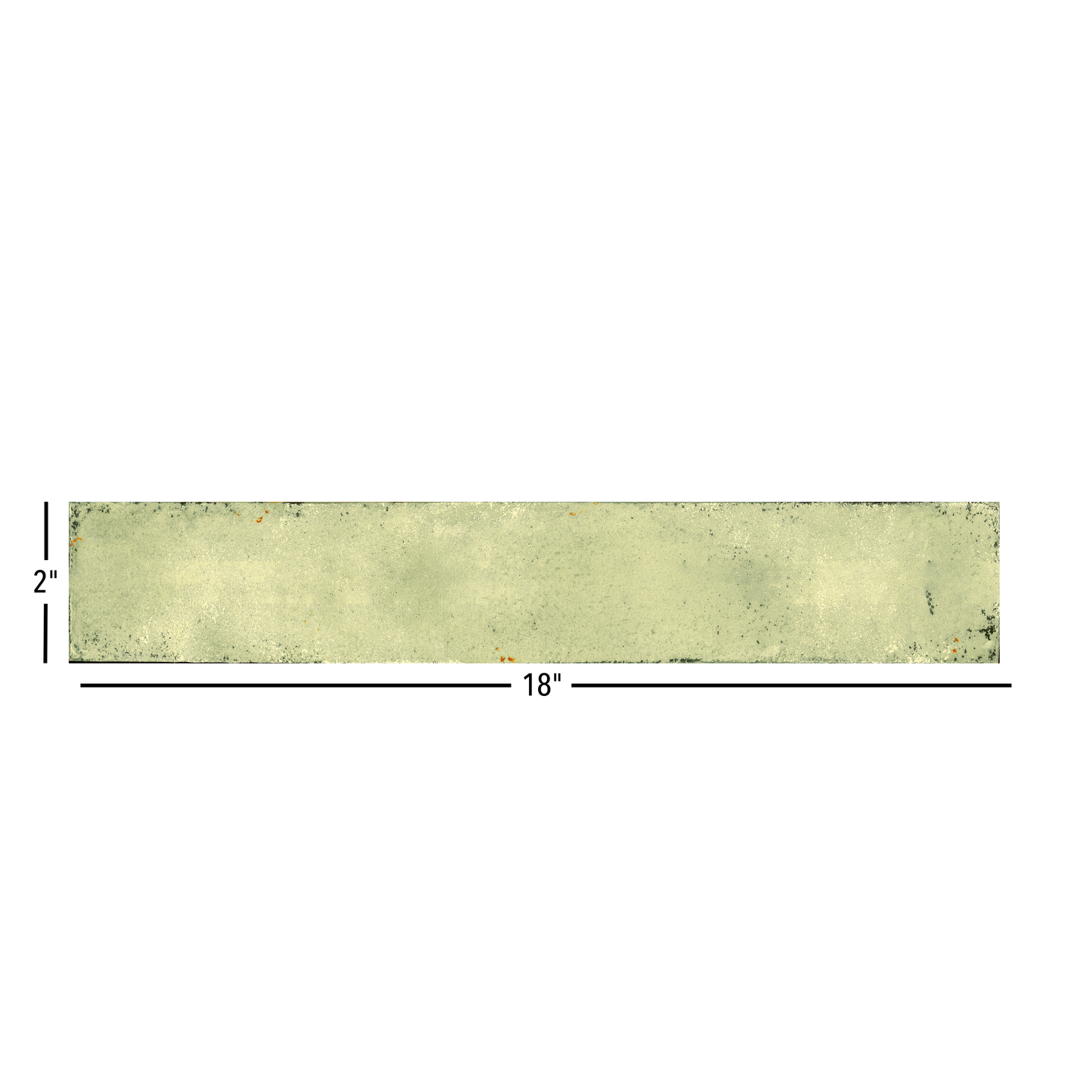 Color Wheel | 2"x18" Porcelain Brick Look Wall Tile