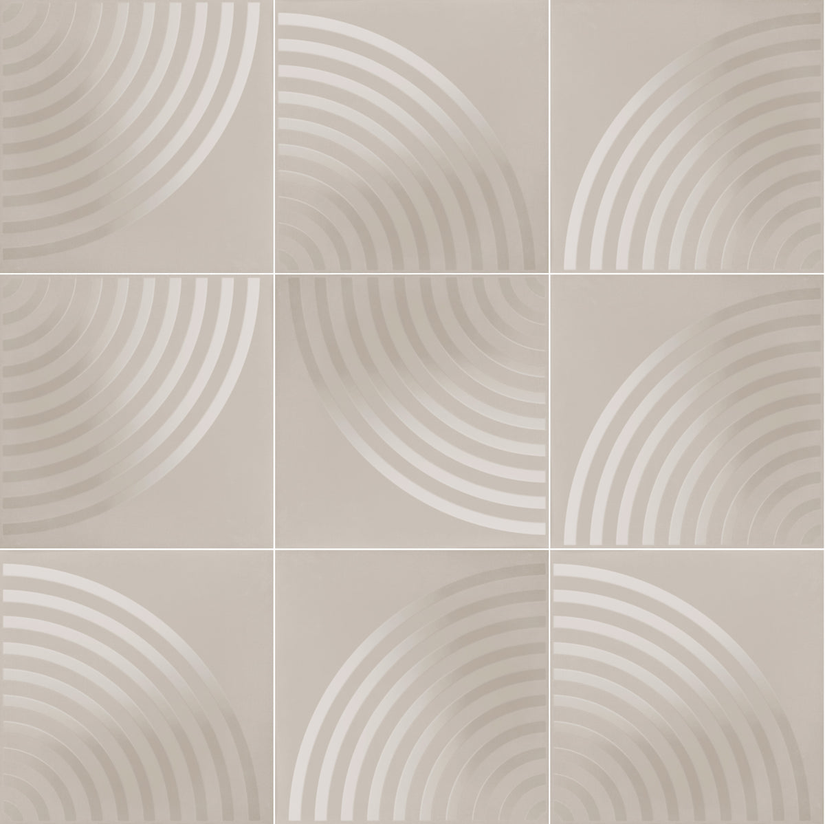 Auralis | 8"x8" Porcelain Deco Floor & Wall Tile