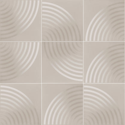 Auralis | 8"x8" Porcelain Deco Floor & Wall Tile