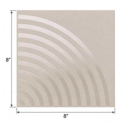 Auralis | 8"x8" Porcelain Deco Floor & Wall Tile