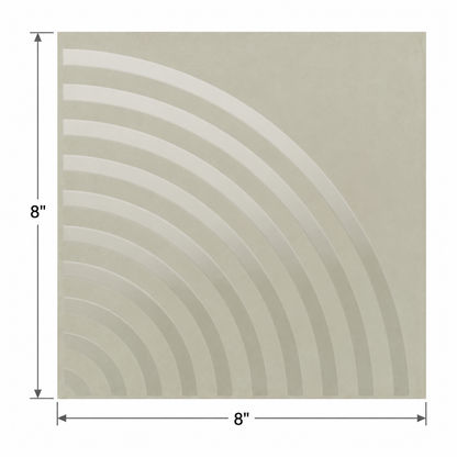 Auralis | 8"x8" Porcelain Deco Floor & Wall Tile
