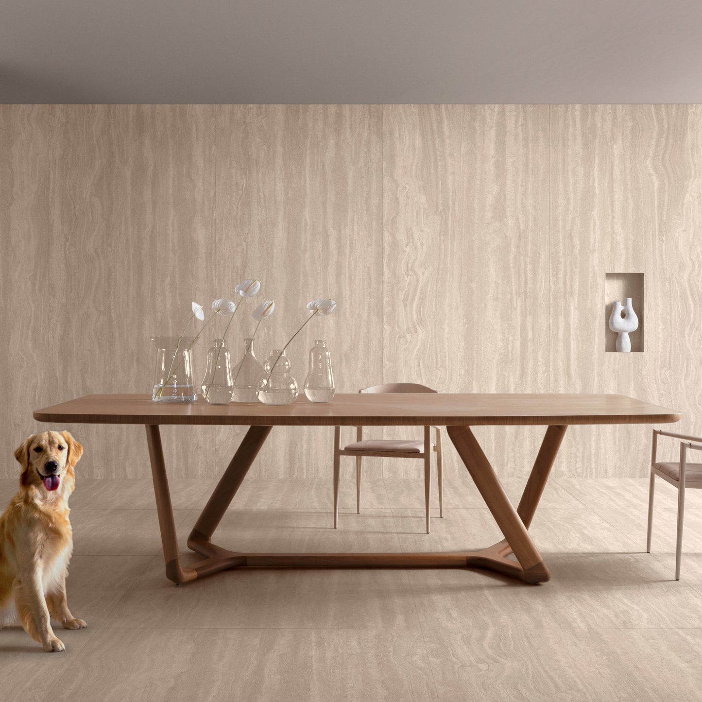 Aeterna | 24"x48" Stone Look Porcelain Floor & Wall Tile