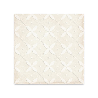 Amaras | 8"x8" Porcelain Zucchero Deco Floor & Wall Tile