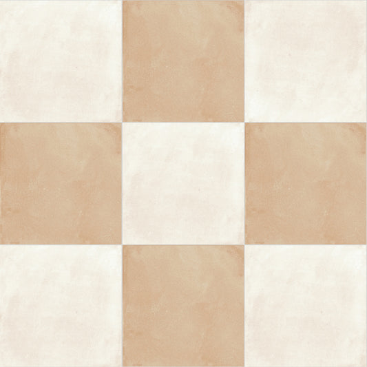 Amaras Checkerboard | 8"x8" Porcelain Floor & Wall Tile