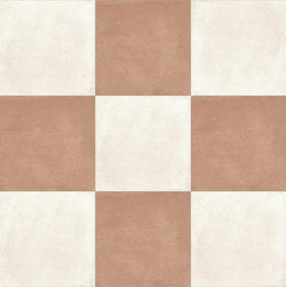 Amaras Checkerboard | 8"x8" Porcelain Floor & Wall Tile