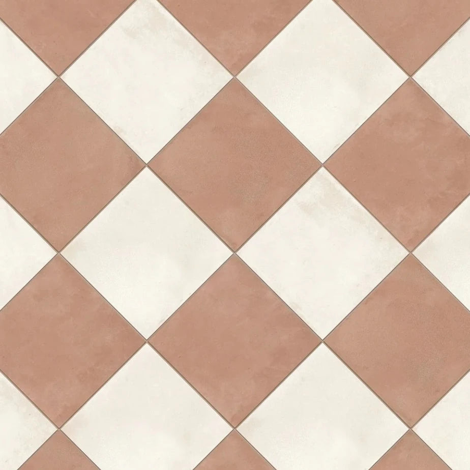 Amaras Checkerboard | 8"x8" Porcelain Floor & Wall Tile
