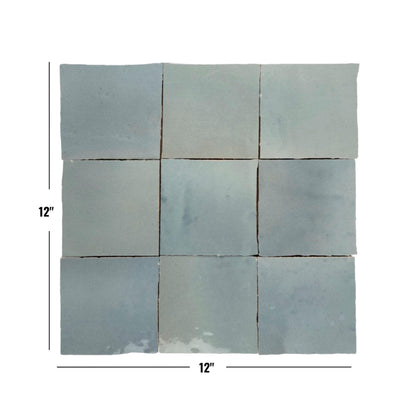 Atlas Zellige | 4"x4" Terracotta Wall Tile