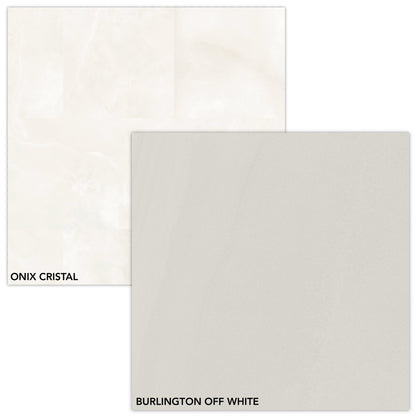 Precious Checkerboard | 24"x24" Marble Look Floor & Wall Tile