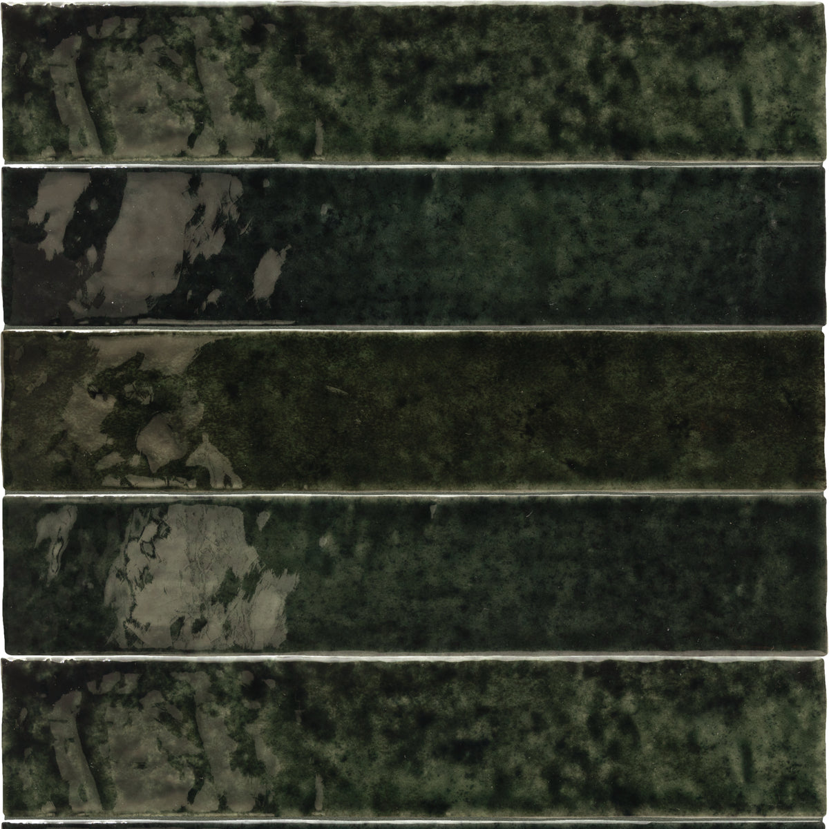 Meora | 2.5"x13" Ceramic Handmade Look Crackle Wall Tile