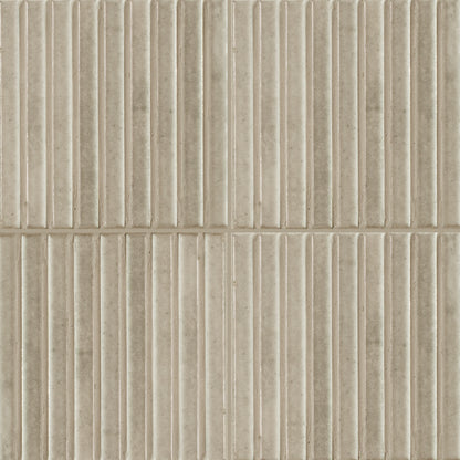 Kit Kat | 6"x6" Porcelain Fluted Wall Tile