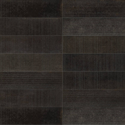 Artifact Reactive | 2.5"x9" Handmade-Look Porcelain Deco Wall Tile