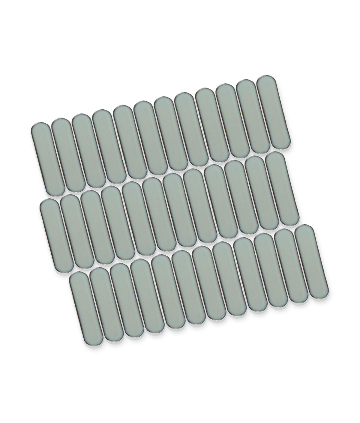 Stream | 1"x4" Porcelain Elongated Oval Mosaic Tile