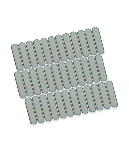 Stream | 1"x4" Porcelain Elongated Oval Mosaic Tile