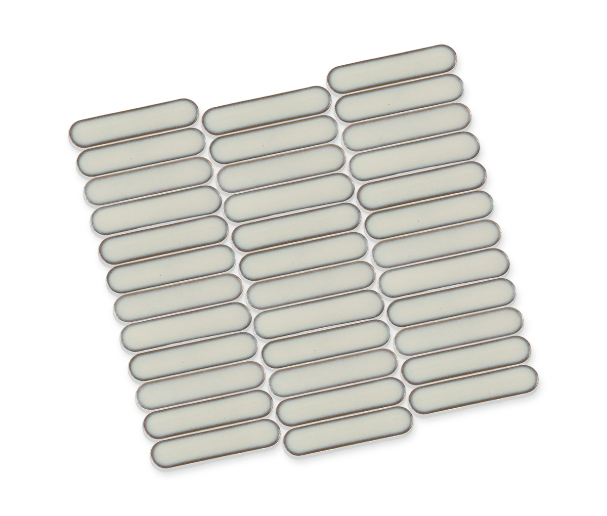Stream | 1"x4" Porcelain Elongated Oval Mosaic Tile